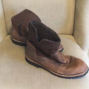 L.L. Bean Brown Leather Boots Ladies 9.5